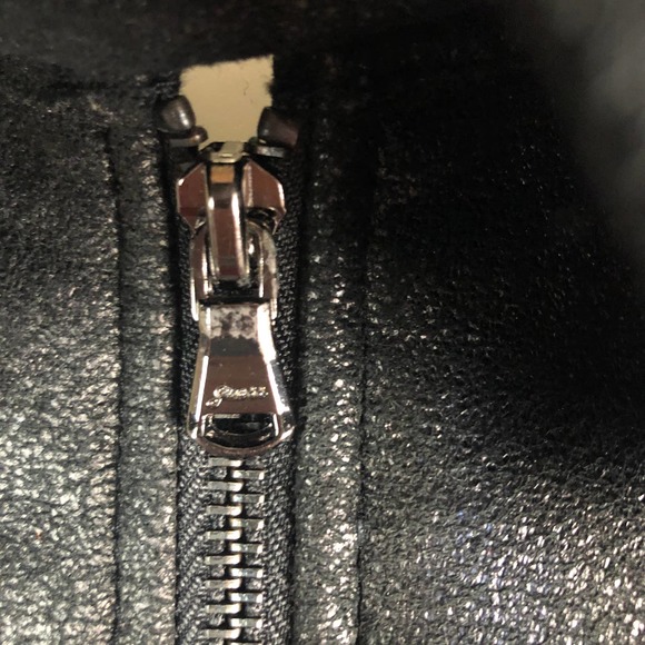 🔥 3 for $30 Guess motorcycle style black jacket - Picture 7 of 13